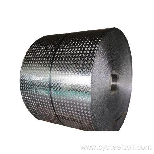 Galvanized Checkered Steel Coil Embossed Steel coil